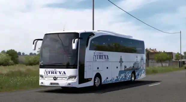 ETS2 - Mercedes-Benz Travego 15 SHD Canakkale Truva Skinpack V1.0 ETS2 - Mercedes-Benz Travego 15 SHD Canakkale Truva Skinpack V1.0