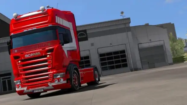 ETS2 - Scania RJL Red Skin V1.0 ETS2 - Scania RJL Red Skin V1.0