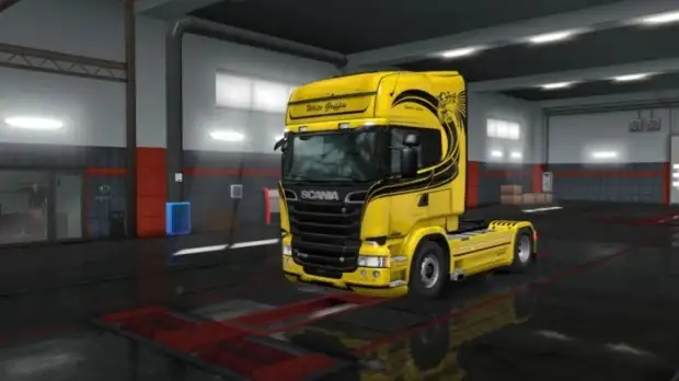 ETS2 - Scania RJL Black Grifin V1.0 ETS2 - Scania RJL Black Grifin V1.0
