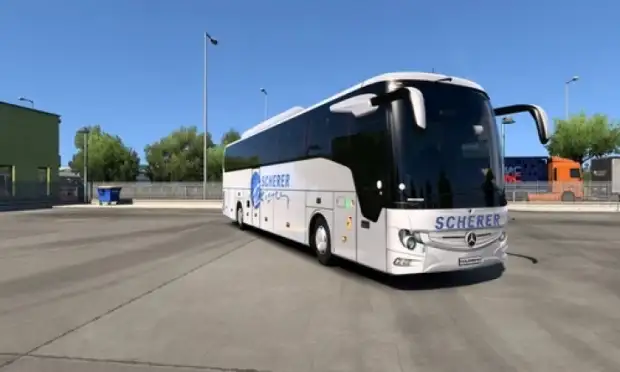 ETS2 - Scherer Reisen Skin for Tourismo 16 RHD 2020 V1.0 ETS2 - Scherer Reisen Skin for Tourismo 16 RHD 2020 V1.0