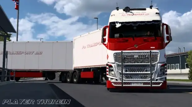 ETS2 - PA Transport AB Volvo Skin V1.0 ETS2 - PA Transport AB Volvo Skin V1.0