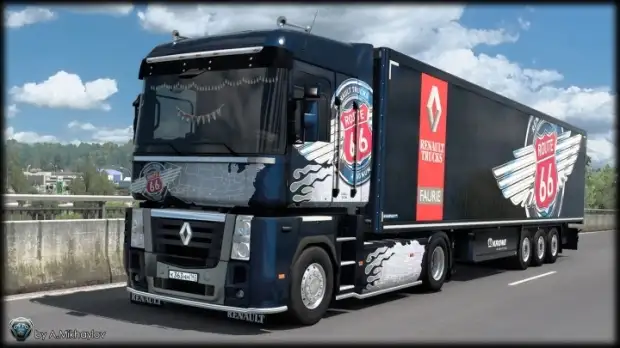 ETS2 - 2K 4K Renault Magnum Route 66 Multicolor Combo Skin V1.0 ETS2 - 2K 4K Renault Magnum Route 66 Multicolor Combo Skin V1.0