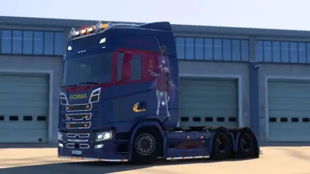 ETS2 - Eugenes Scania S NG Chevreuse Skin ETS2 - Eugenes Scania S NG Chevreuse Skin