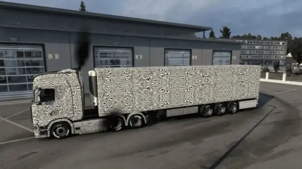 ETS2 - Scania S Camouflage Prototype Skin + Trailers Guido La Vespa