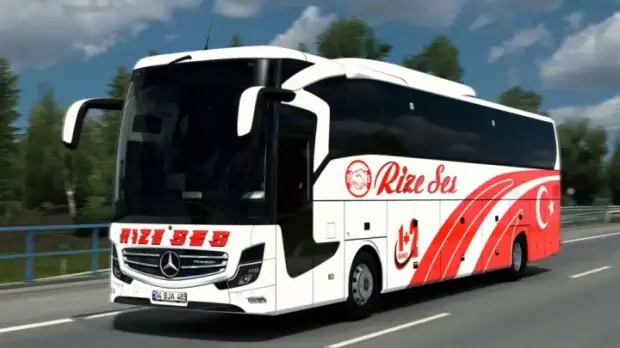 ETS2 - Mercedes-Benz Travego 16 SHD – Rize Ses Seyahat Skinpack ETS2 - Mercedes-Benz Travego 16 SHD – Rize Ses Seyahat Skinpack