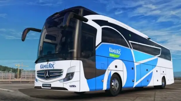 ETS2 - Mercedes-Benz New Travego 16 SHD – Kamil Koc Skin ETS2 - Mercedes-Benz New Travego 16 SHD – Kamil Koc Skin
