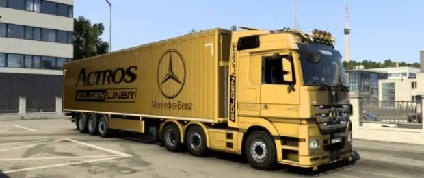 ETS2 - Mercedes Actros MP3 Liner Series Skin V1.0 ETS2 - Mercedes Actros MP3 Liner Series Skin V1.0