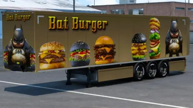 ETS2 - Bat Burger Skin ETS2 - Bat Burger Skin