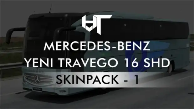 ETS2 - Mercedes-Benz New Travego 16 SHD Skinpack V1.0 ETS2 - Mercedes-Benz New Travego 16 SHD Skinpack V1.0