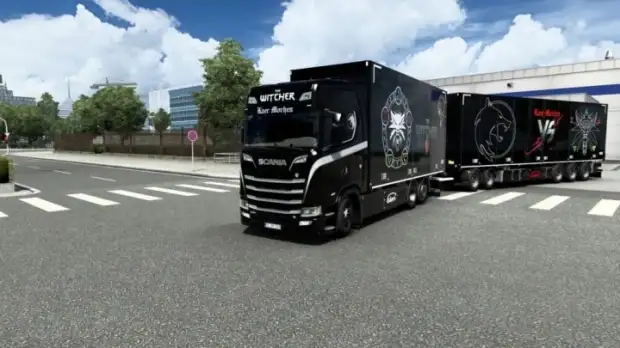 ETS2 - Scania Witcher Combo Skin Pack V1.0 ETS2 - Scania Witcher Combo Skin Pack V1.0