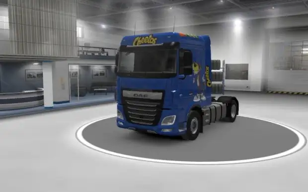 ETS2 - Daf XF Euro 6 Paintjob Cheetos V1.0 ETS2 - Daf XF Euro 6 Paintjob Cheetos V1.0