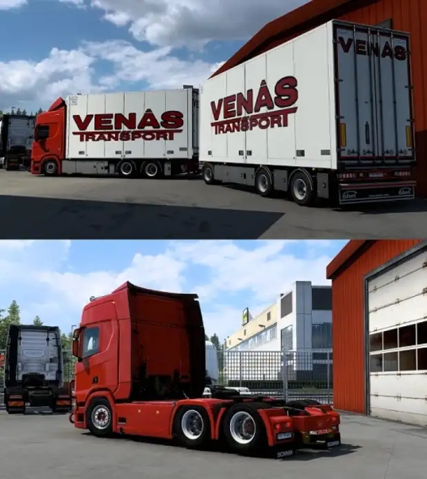ETS2 - Scania R Venas Transport Combo Skin Pack ETS2 - Scania R Venas Transport Combo Skin Pack