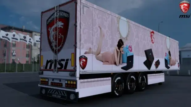 ETS2 - MSI Trailer Skin ETS2 - MSI Trailer Skin