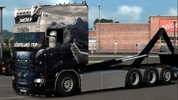 ETS2 - The Lone Wolf for RJL Scania V1.0 ETS2 - The Lone Wolf for RJL Scania V1.0