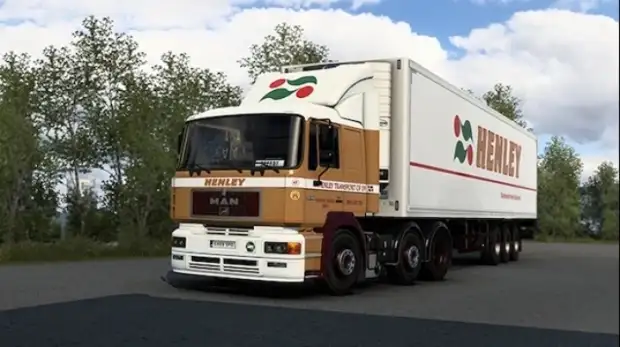 ETS2 - Man F2000 Henley Transport Skin V1.2 ETS2 - Man F2000 Henley Transport Skin V1.2