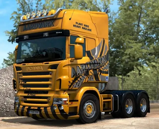 ETS2 - Aardvark Plant Scania NG Skin V1.1 (1.43.x) ETS2 - Aardvark Plant Scania NG Skin V1.1 (1.43.x)
