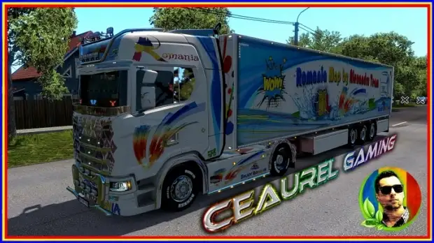 ETS2 - Skin Romanian Map (1.43.x) ETS2 - Skin Romanian Map (1.43.x)