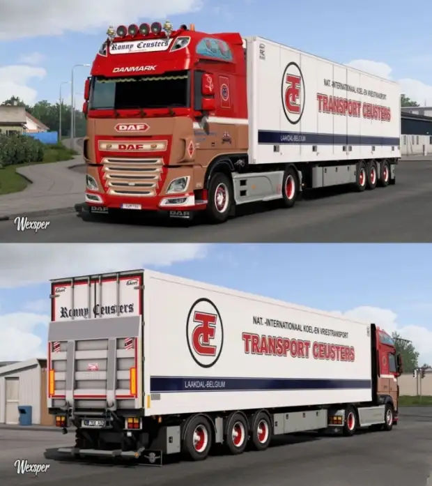 ETS2 - DAF XF Euro 6 Ronny Ceusters Skin Pack (1.41.x) ETS2 - DAF XF Euro 6 Ronny Ceusters Skin Pack (1.41.x)