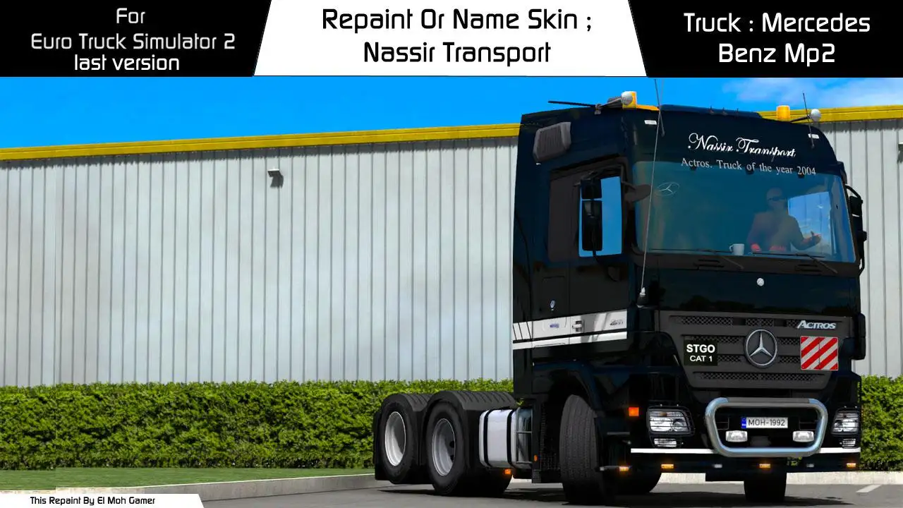 ETS2 - Nassir Transport Skin (1.39.x) ETS2 - Nassir Transport Skin (1.39.x)
