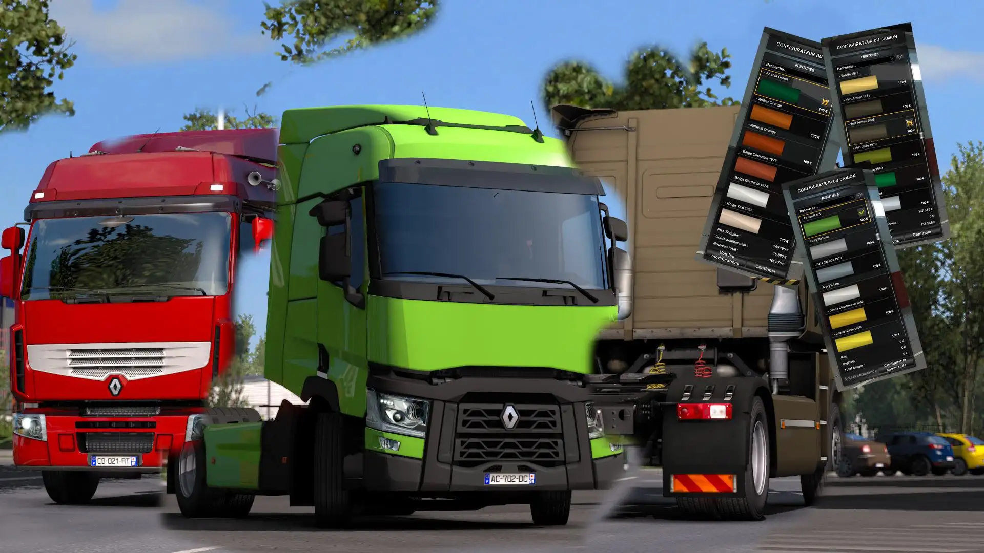 ETS2 - Renault Big Colours Pack V1.1 (1.39.x) ETS2 - Renault Big Colours Pack V1.1 (1.39.x)