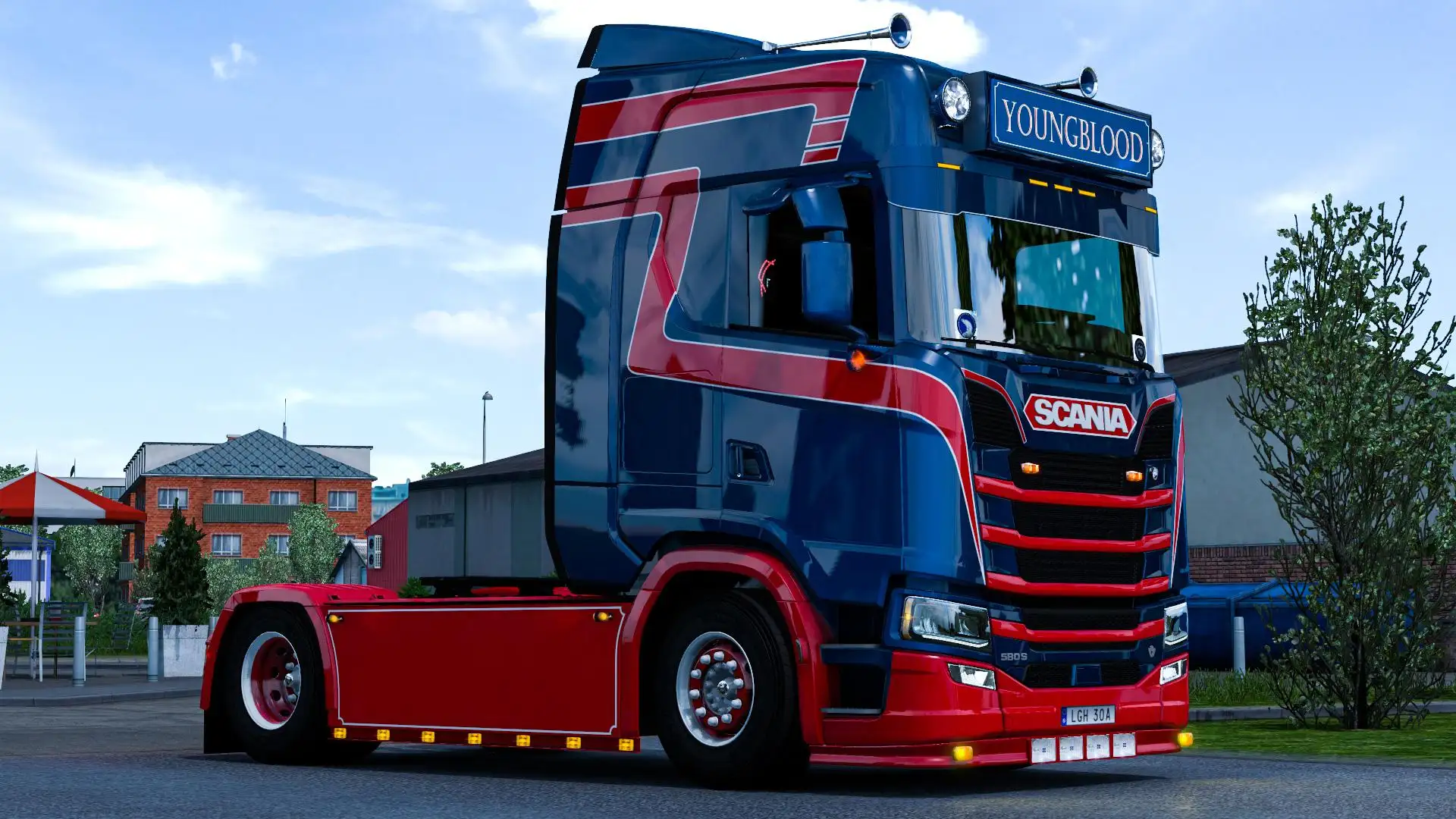 ETS2 - Scania S Dutch Style Metallic Skin V1.0 (1.38.x)