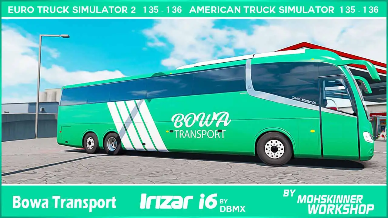 ETS2 - Irizar i6 Bowa Transport Skin (1.36.x) ETS2 - Irizar i6 Bowa Transport Skin (1.36.x)