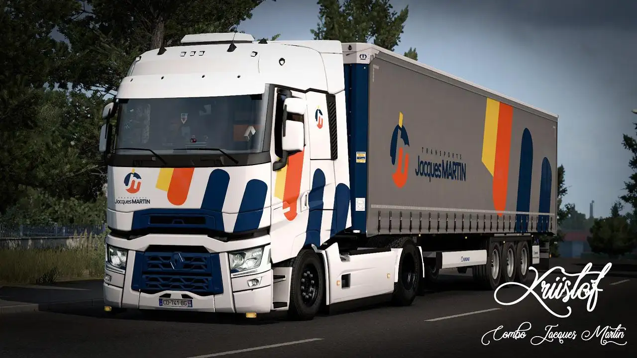 ETS2 - Kriistof Combo Jacques Martin Skin V1.0 (1.35.X) ETS2 - Kriistof Combo Jacques Martin Skin V1.0 (1.35.X)