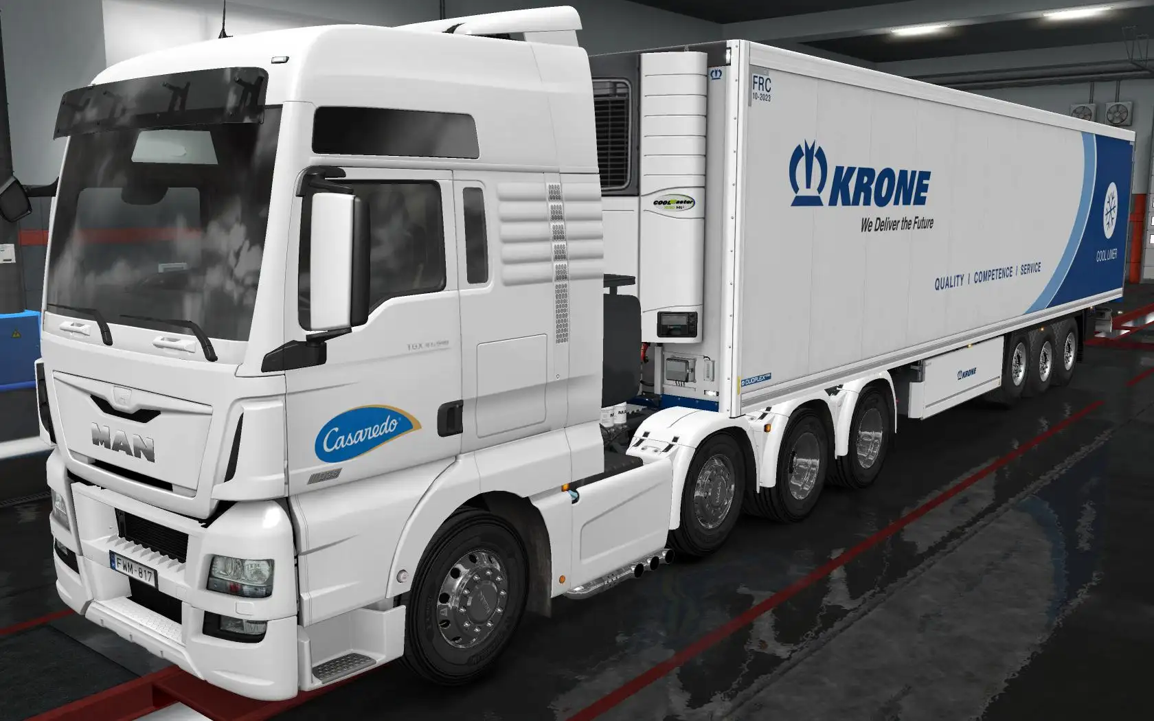 ETS2 - Man Tgx Euro 6 SCS Casaredo Skin (1.35.X)