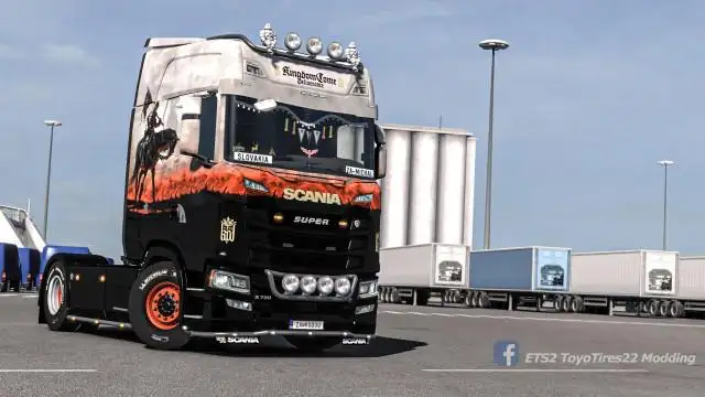 ETS2 - Scania S Kingdom Come Deliverance Skin V1.0 (1.35.X) ETS2 - Scania S Kingdom Come Deliverance Skin V1.0 (1.35.X)
