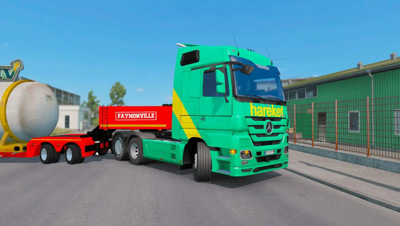 ETS2 - Mercedes MP3 MP4 Hareket Skin (1.35.X) ETS2 - Mercedes MP3 MP4 Hareket Skin (1.35.X)