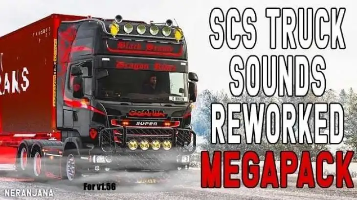 ETS2 - Truck Sounds Reworked Megapack V12.0 ETS2 - Truck Sounds Reworked Megapack V12.0