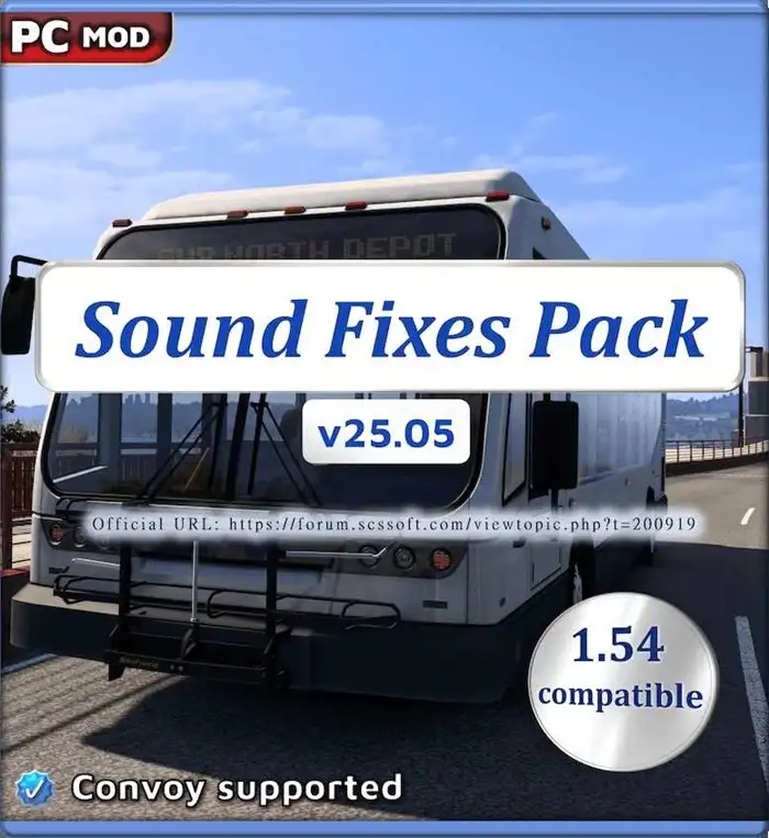 ETS2 - Sound Fixes Pack V25.05 ETS2 - Sound Fixes Pack V25.05