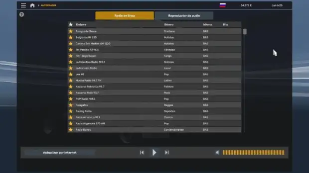 ETS2 - +200 Argentinian Radios V1.0 ETS2 - +200 Argentinian Radios V1.0