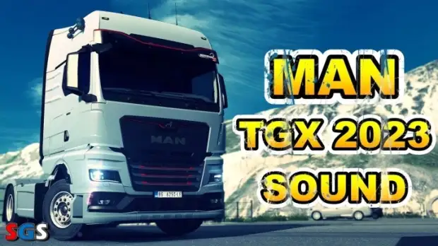 ETS2 - Man TGX 2023 D2676 Engine Sound V1.1 ETS2 - Man TGX 2023 D2676 Engine Sound V1.1