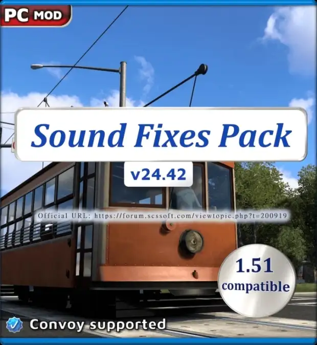 ETS2 - Sound Fixes Pack V24.42 ETS2 - Sound Fixes Pack V24.42