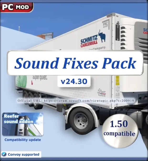 ETS2 - Sound Fixes Pack V24.30 ETS2 - Sound Fixes Pack V24.30