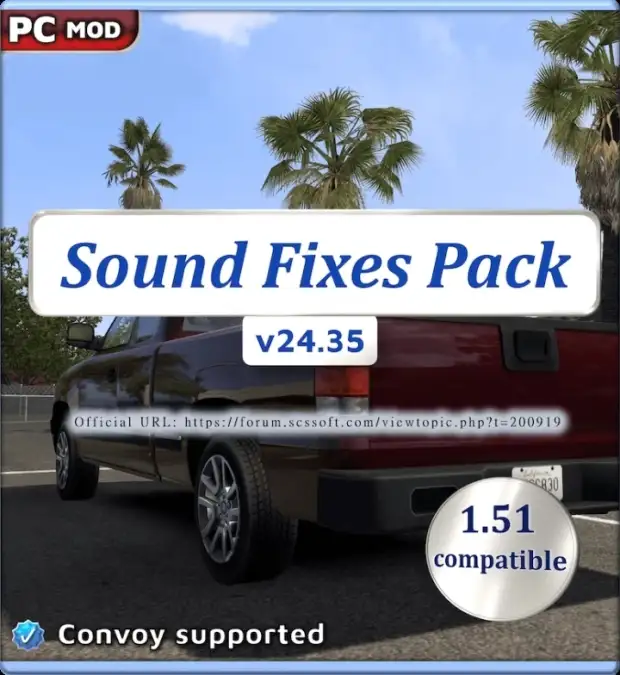 ETS2 - Sound Fixes Pack V24.35 ETS2 - Sound Fixes Pack V24.35