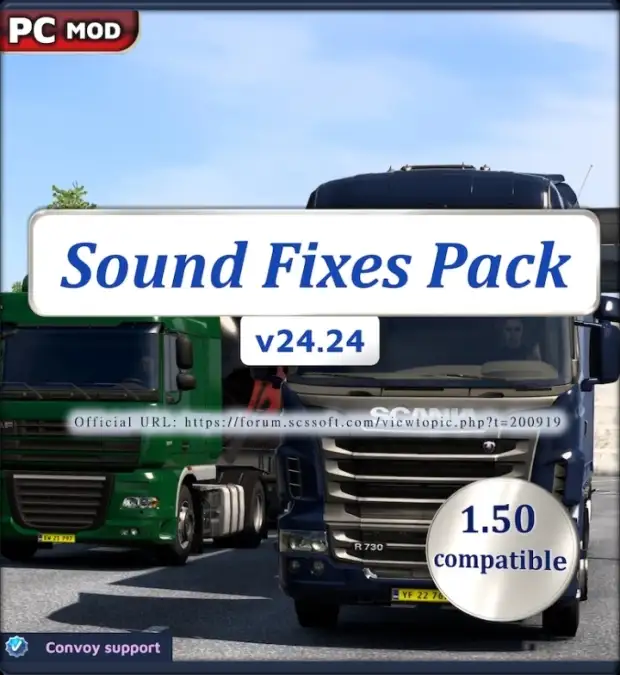 ETS2 - Sound Fixes Pack V24.24 ETS2 - Sound Fixes Pack V24.24