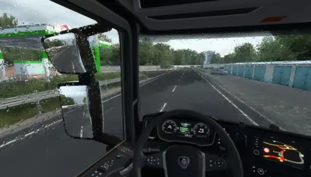 ETS2 - Better Raindrops V2.0.1 ETS2 - Better Raindrops V2.0.1