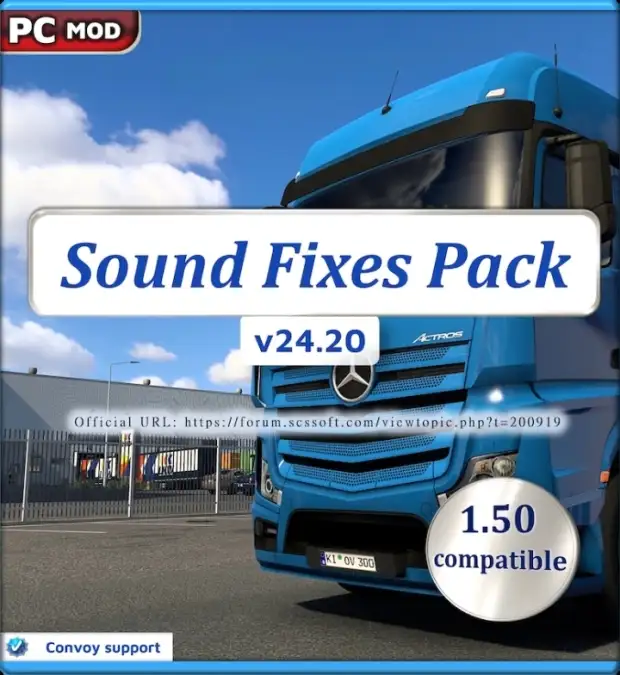 ETS2 - Sound Fixes Pack V24.20 ETS2 - Sound Fixes Pack V24.20