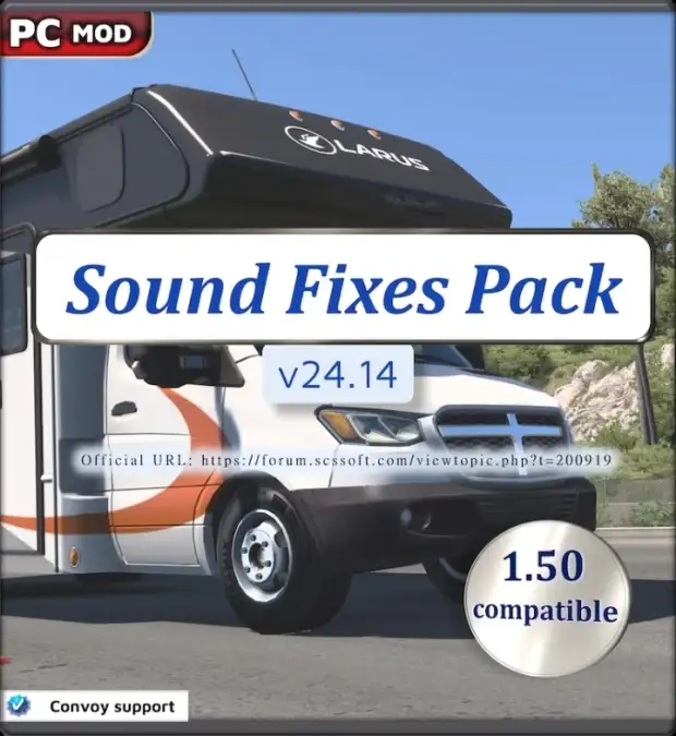 ETS2 - Sound Fixes Pack V24.14 ETS2 - Sound Fixes Pack V24.14