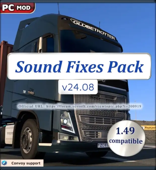 ETS2 - Sound Fixes Pack V24.08 ETS2 - Sound Fixes Pack V24.08