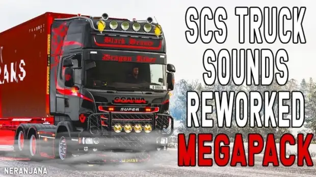 ETS2 - SCS Truck Sound Rework Megapack V9.0.1 ETS2 - SCS Truck Sound Rework Megapack V9.0.1