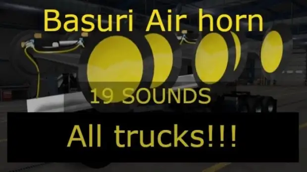 ETS2 - Basuri Air Horn System for All Trucks V2.0