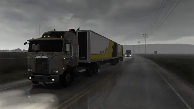 ETS2 - Realistic Rain V4.7.1 ETS2 - Realistic Rain V4.7.1