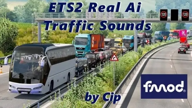 ETS2 - Real Ai Traffic Sounds 1.48b ETS2 - Real Ai Traffic Sounds 1.48b