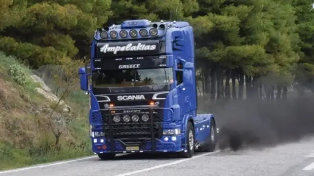 ETS2 - Scania V8 164l Exhaust Sound (Ampelakias Edition) V1.0 ETS2 - Scania V8 164l Exhaust Sound (Ampelakias Edition) V1.0