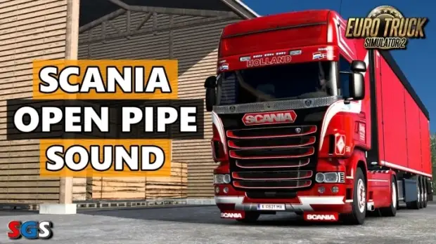 ETS2 - Scania L6 Openpipe Engine Sounds V4.0 ETS2 - Scania L6 Openpipe Engine Sounds V4.0