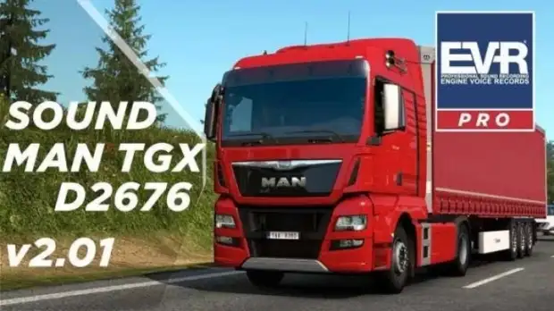 ETS2 - MAN D26 Engine Sound V1.2 (1.43.x) ETS2 - MAN D26 Engine Sound V1.2 (1.43.x)