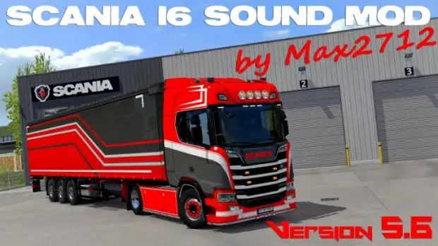 ETS2 - Scania NextGen I6 Sound V5.6 (1.43.x) ETS2 - Scania NextGen I6 Sound V5.6 (1.43.x)